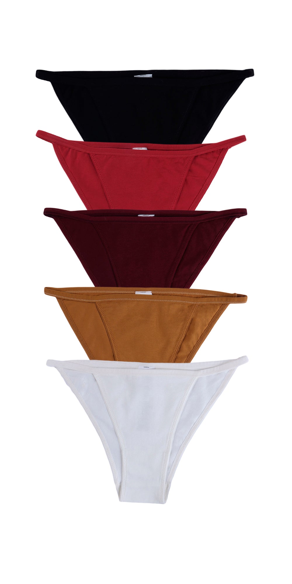 5-Рack Cotton Briefs with Straps Color Mix