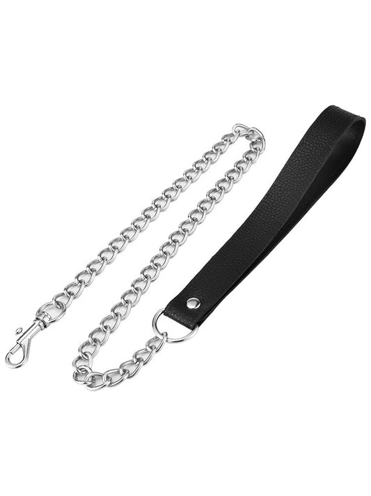 BDSM Leash with Leather Holder