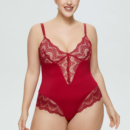 Red Short Sleeve Bodysuit