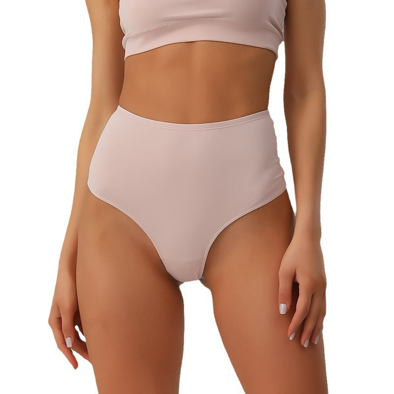 High-Waisted Everyday Thong White