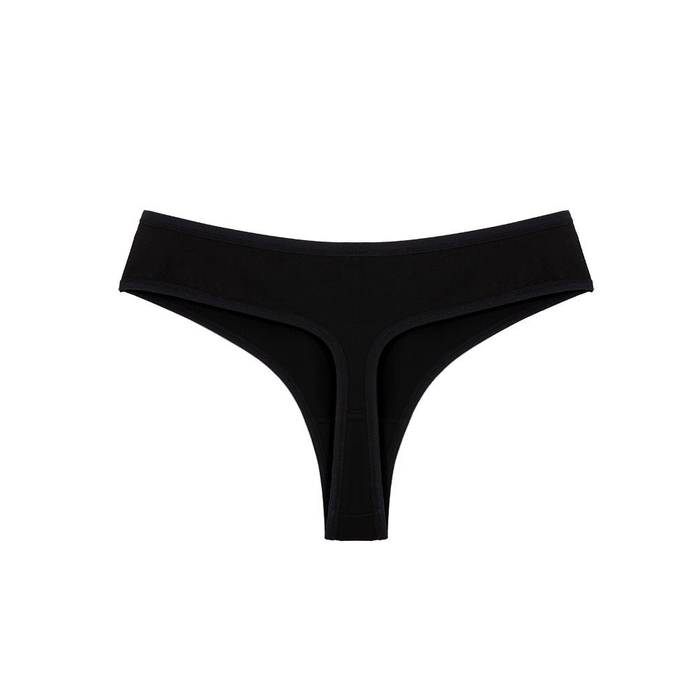 High Fitting Cotton Thongs  Mocco