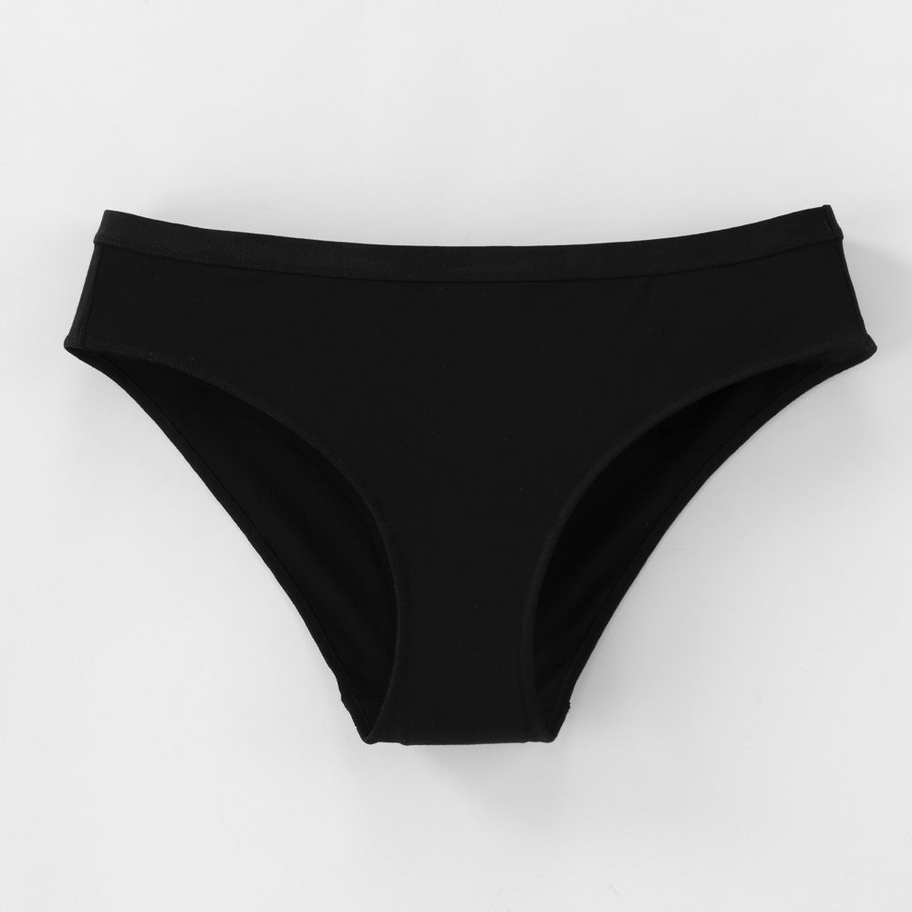 Low Waisted Sport Bikini Panties Black