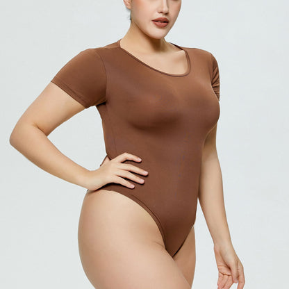 Chic Comfort-Short Sleeve Bodysuit