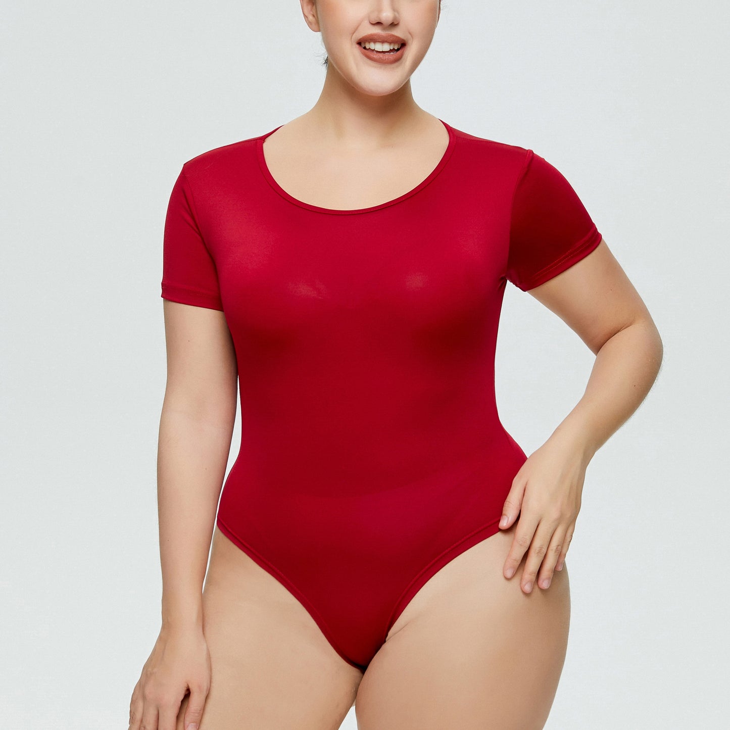 Chic Comfort-Short Sleeve Bodysuit