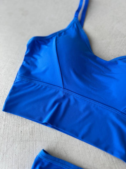 Blue Viscose Bralette