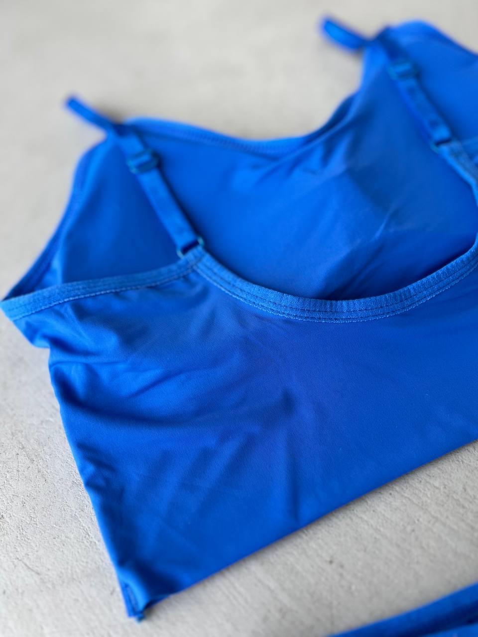 Blue Viscose Bralette