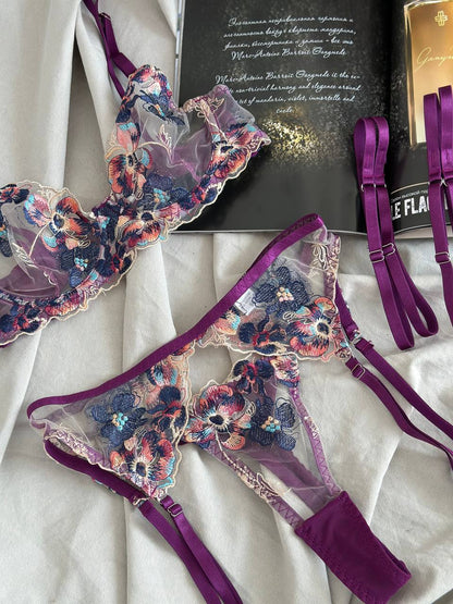 "Floral Fantasy" Collection Violet