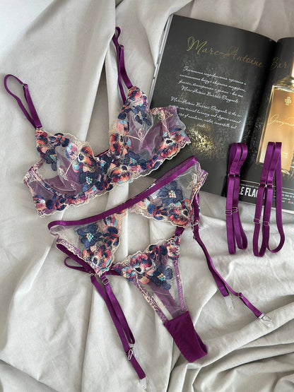 "Floral Fantasy" Collection Violet