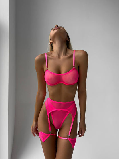 Discovery Lingerie Set Pink